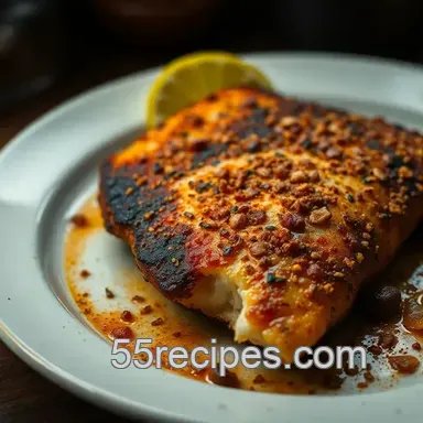 Blackened Grouper: Bayou Spice in Every Bite!