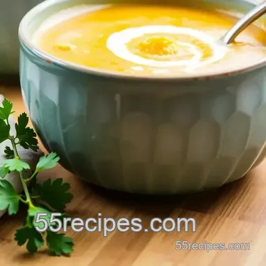 How to Create Blissful Blend Butternut Squash Comforting Soup Recipe Card