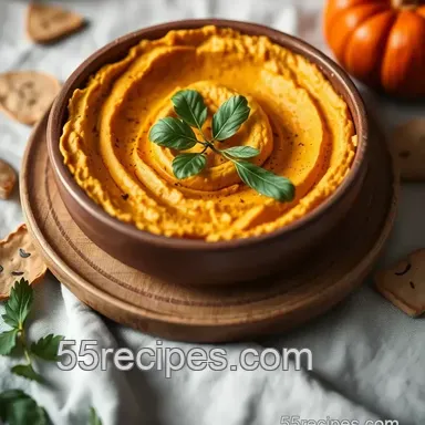 Easy Maple Pumpkin Hummus: 5 Delicious Ways to Savor Fall Flavors! Recipe Card