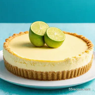 Blue Lagoon Key Lime Pie A Tropical Twist on a Classic