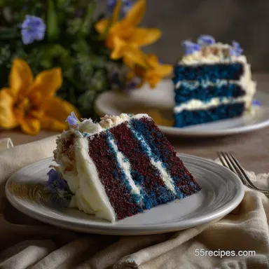Blue Velvet Cake: A Moist, Tangy Masterpiece