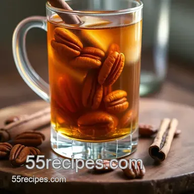Spicy & Sweet: My Bourbon Infusion with Pecans and Cayenne Recipe Card