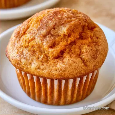 Pumpkin Muffins: Caramelized Tops