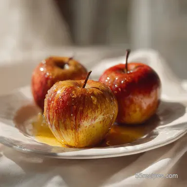 Buttered Apples in 25 Minutes - Old Fashioned Recipe Recipe Card