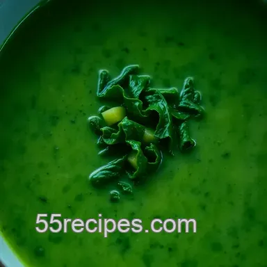 Caldo Verde: Authentic Portuguese Kale Soup presentation