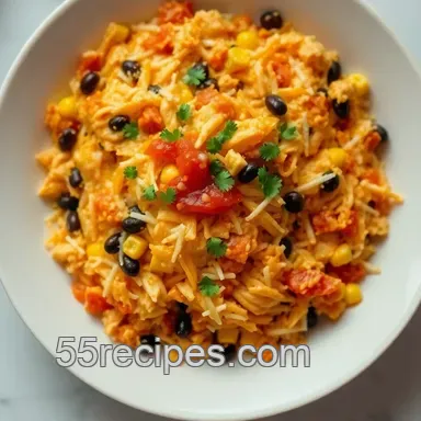Cheesy Chicken Tortilla Casserole: A Family Favourite presentation