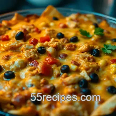 Cheesy Chicken Tortilla Casserole: My Family’s Favourite Delight