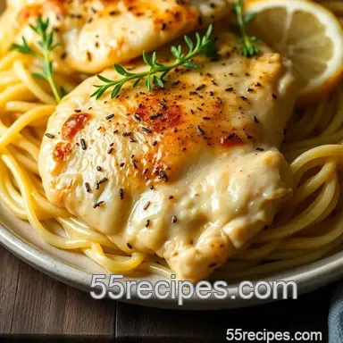 Chicken Francese: Lemon-Butter Bliss presentation