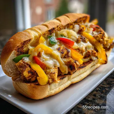 Chicken Philly Recipe: Pan-Seared in 20 Minutes Recipe Card