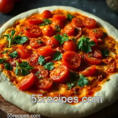 Easy & Juicy Chimichurri Sweet Tomatoes 00 Flour Pizza Dough Recipe: My Family's Favorite! Recipe Card