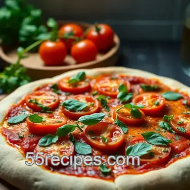 Easy & Juicy Chimichurri Tomato Pizza Recipe Italian: My Family Favorite!