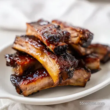 Boneless Spare Ribs: Tender and Sticky