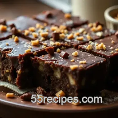 Decadent Chocolate and Toffee Bars: A Sweet Afternoon Delight