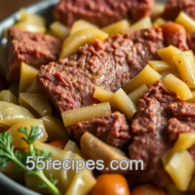Classic Corned Beef and Cabbage: An Irish-American Tradition presentation