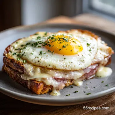 Croque Madame Recipe with B&eacute;chamel Sauce | 30 Min