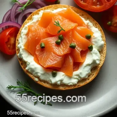Easy Classic Lox Recipe: A Flavorful Twist on Bagels and Cream Cheese Recipe Card