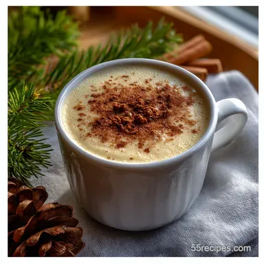 Egg Nog Cocktail: Classic Spiced Holiday Drink