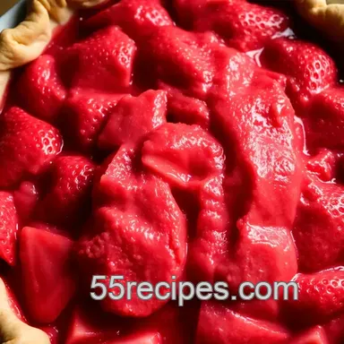 Classic Strawberry Rhubarb Pie Recipe: My Family&rsquo;s Favorite Dessert Recipe Card