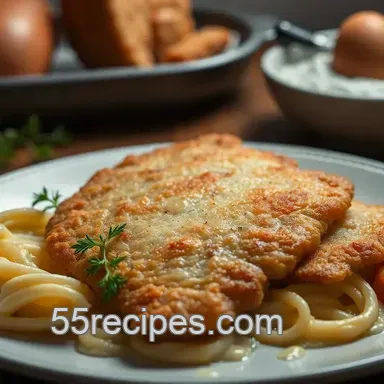 Classic Veal Schnitzel: Crispy Golden Perfection!