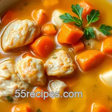 Warm and Comforting Chicken Soup Recipe in 1.5 Hours: A Family Favorite!