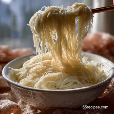 How to Cook Rice Noodles: Gentle Soak Method Recipe Card