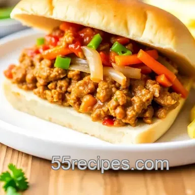 How to Cook Turkey Sloppy Joes in 15 Minutes: A Delicious Twist! Recipe Card