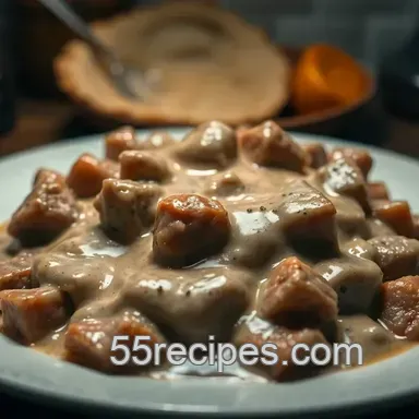 Country Fried Steak Gravy: Diner-Style Creamy Perfection!