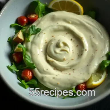 Easy Creamy Dairy-Free Caesar Dressing: A Plant-Based Delight Recipe Card