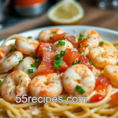 Easy & Delicious Creamy Shrimp and Pasta Recipes with Pico de Gallo Recipe
