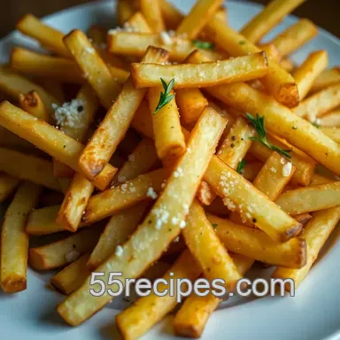Crispy Duck Fat Fries: The Ultimate Indulgence presentation