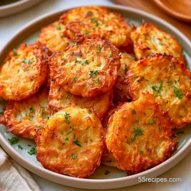 German Potato Pancakes: Crispy Golden Recipe Card