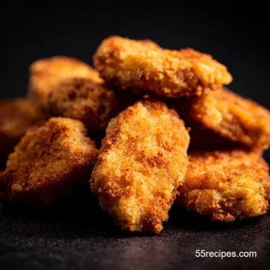 Crispy Homemade Chicken Nuggets: Better Than Takeout! Recipe Card