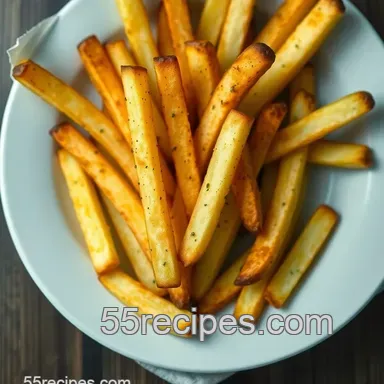 Delicious Oven French Fries: My Secret to Crispy Perfection Recipe Card