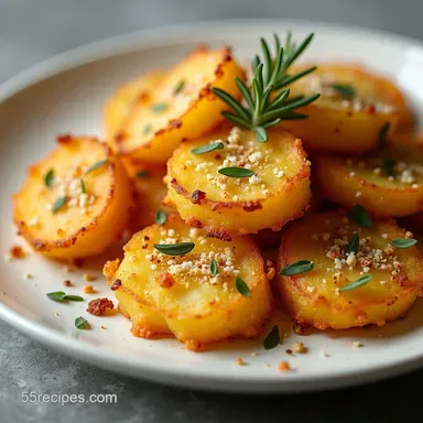 Best Crispy Parmesan Smashed Potatoes Recipe Oven Roasted