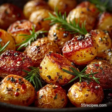 UltraCrispy Rosemary Roasted Potatoes Recipe The Sunday Lunch Star Recipe Card
