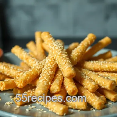 Crispy Sesame Seed Sticks: My Family' s Favorite Snack Recipe