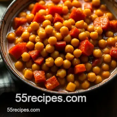 Authentic Cuban Garbanzo Recipe: Hearty Chickpea Stew for All Occasions Recipe Card