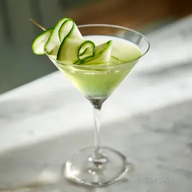 Cucumber Martini Recipe in 5 Minutes