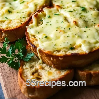 Easy & Cheesy Cunetto's Garlic Cheese Bread Recipe: My Family Favorite Recipe Card