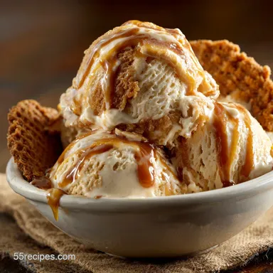 Cookie Butter Ice Cream: The Rich Custard Recipe for Perfect Scoop Recipe Card