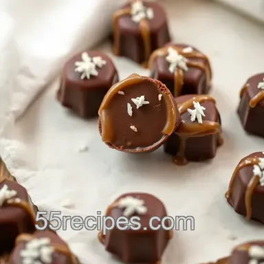Decadent Chocolate Candies with Caramel: A Sweet Indulgence Recipe Card