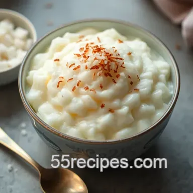 How to Make Decadent Creamy Coconut Milk Rice Pudding at Home! Recipe Card