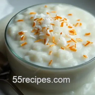How to Make Decadent Creamy Coconut Milk Rice Pudding at Home!