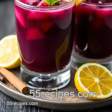 Delightful Chicha Morada Caramelo - 45 Min: A Taste of Peru’s Sweet Heritage Recipe Card