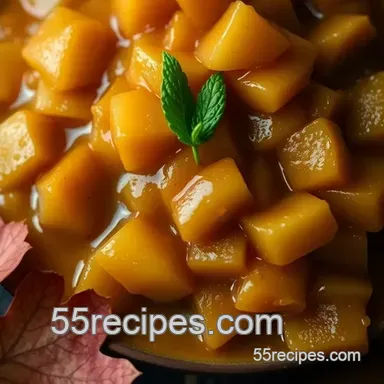 Delightfully Creamy Caramel Apple Jam Recipe: A Taste of Autumn Recipe Card