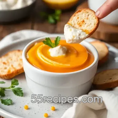 Easy Tangy Vegan Cream Cheese Dip: A Zesty Delight for Any Occasion Recipe Card