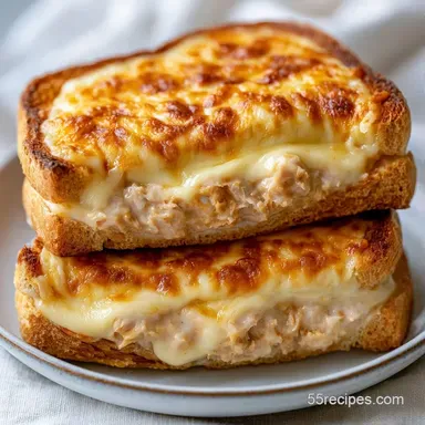Easy Baked Tuna Melt in 20 Minutes Recipe Card