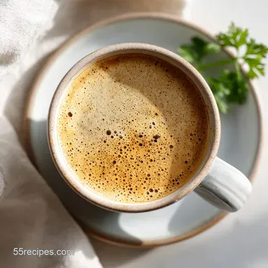 Bulletproof Coffee Recipe: Creamy Beverage in 5 Minutes Recipe Card