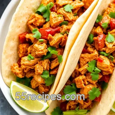 How to Make Easy Chicken Tacos with Chipotle Flavor: A Family Favorite! Recipe Card