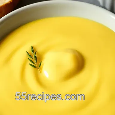 Easy Dairy Free Hollandaise Sauce - A Creamy Brunch Essential Recipe Card